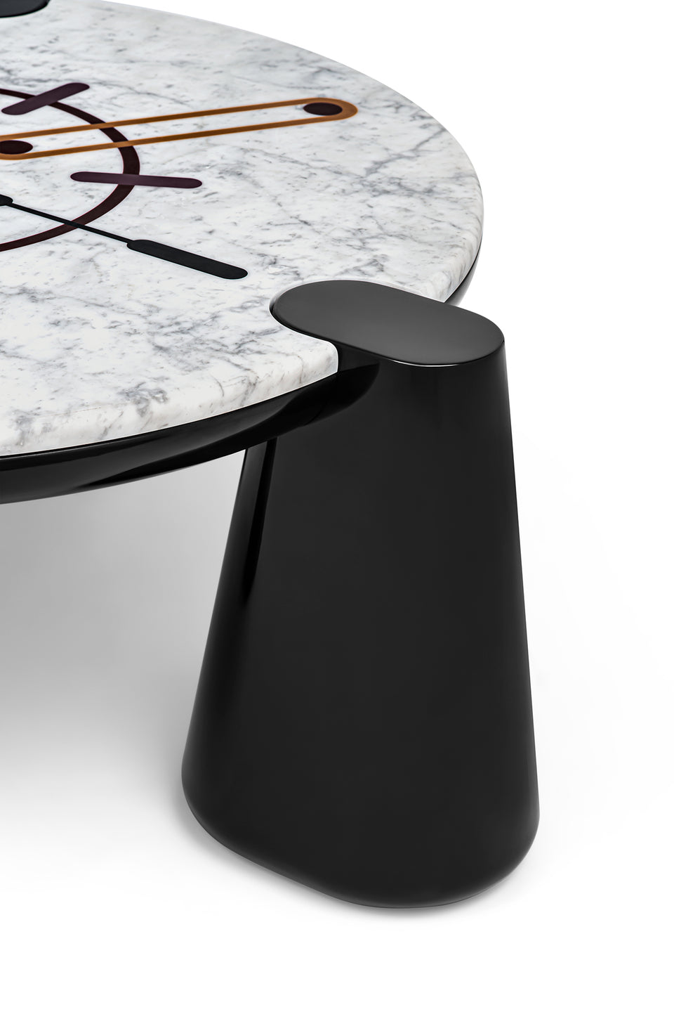 NUCLIDE RESIN COFFEE TABLE
