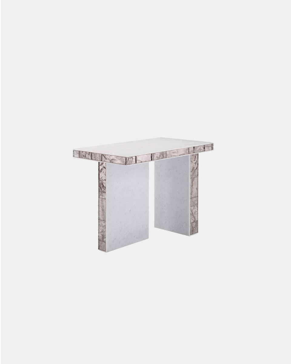 ROCK CRYSTAL SIDE TABLE