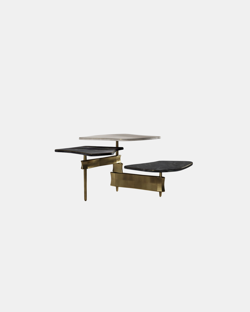 METROPOLIS 3-TOP COFFEE TABLE