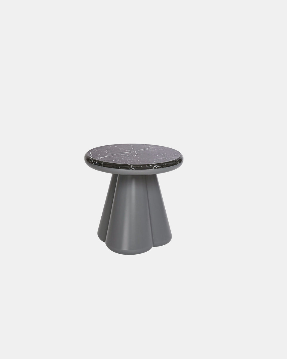 ANODO NERO MARQUINA MARBLE STOOL