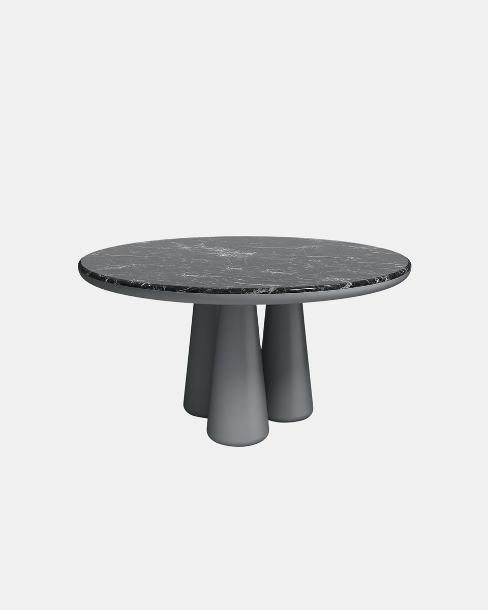 ISOTOPO NERO MARQUINA MARBLE DINING TABLE