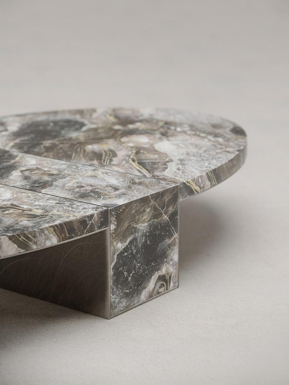 PD04 ARABESCATO GRIGIO OROBICO MARBLE COFFEE TABLE