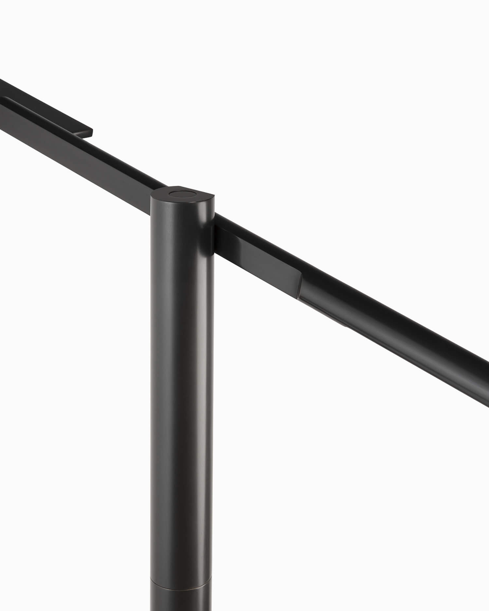 TOBIN DARKENED FLOOR LAMP