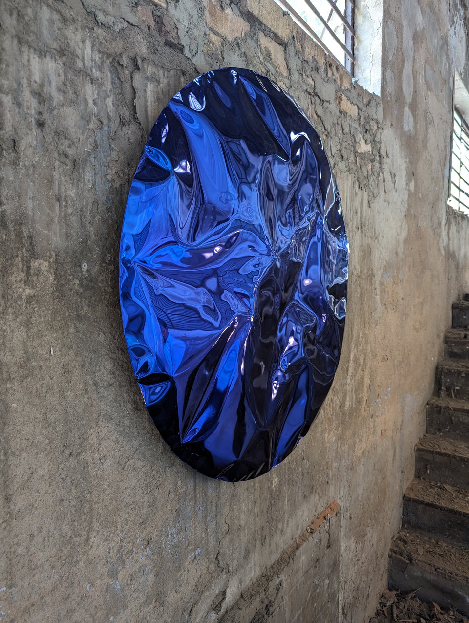 RAME BLUE WALL SCULPTURE