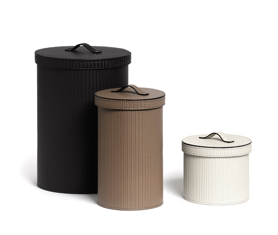 ROUND BIN WITH LID
