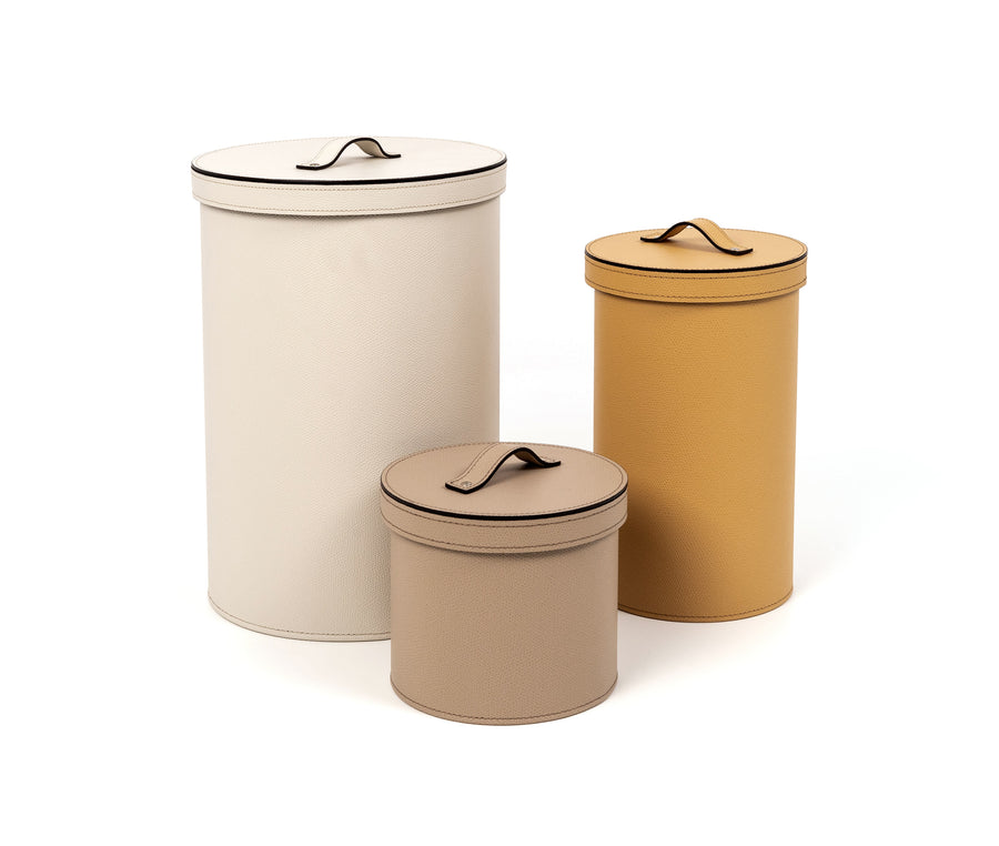 ROUND BIN WITH LID