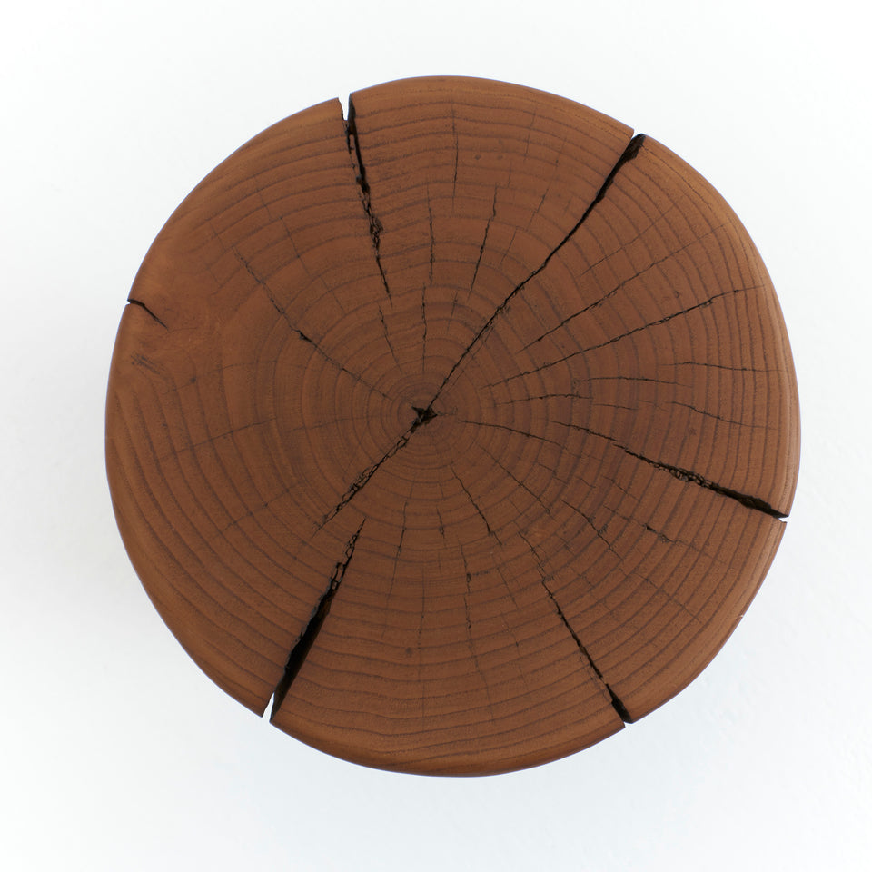 WOODEN SIDE TABLE