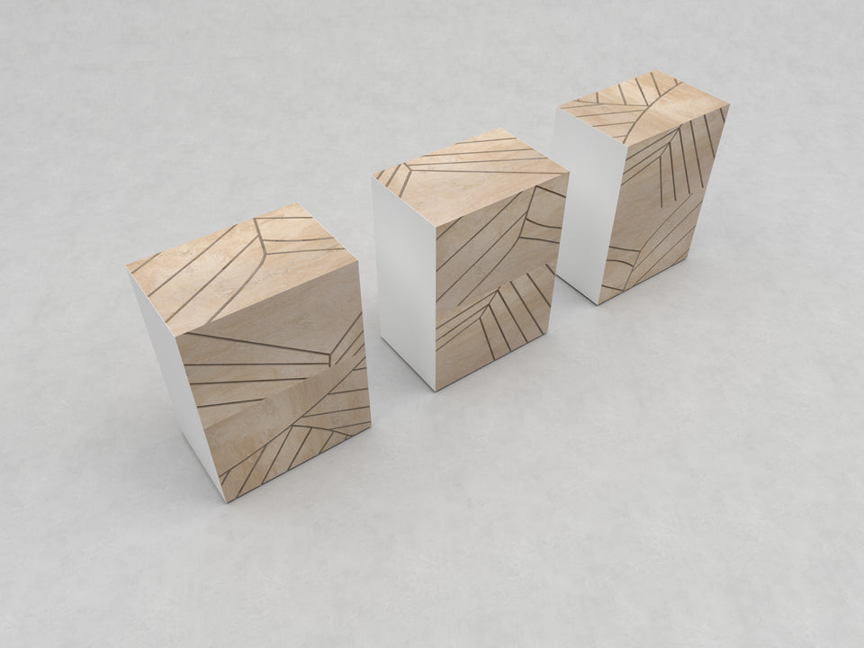 FOGLIE TRAVERTINE R80 - 60