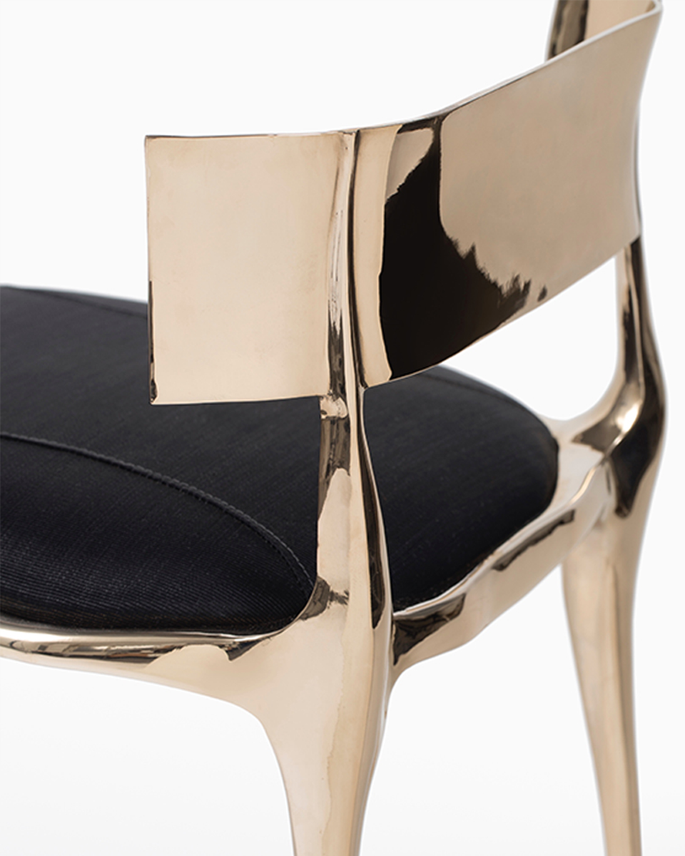 ARIA BRONZE SIDE CHAIR