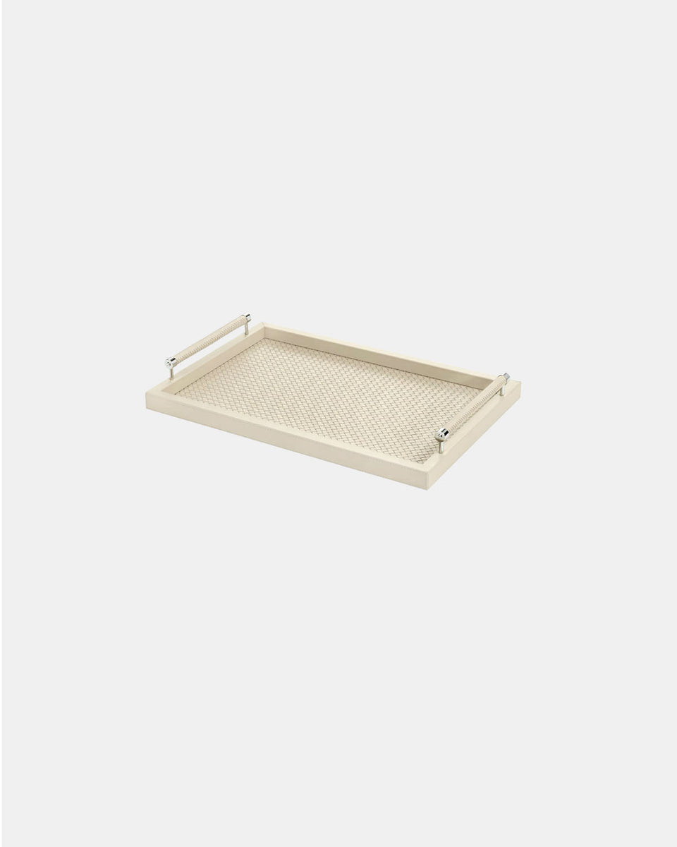 MILANO LARGE LEATHER TRAY