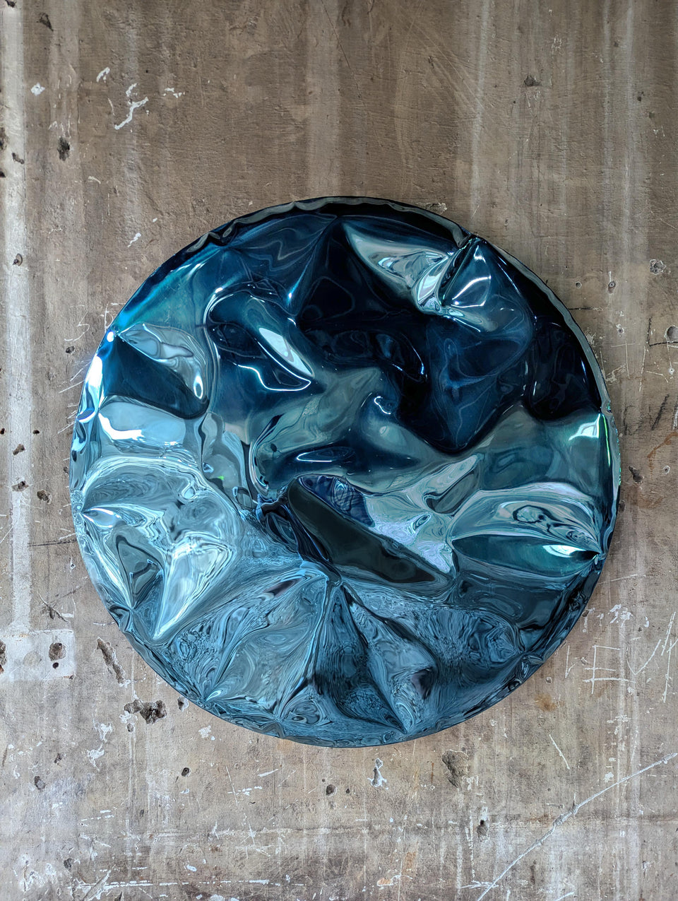 RAME TURQUOISE WALL SCULPTURE