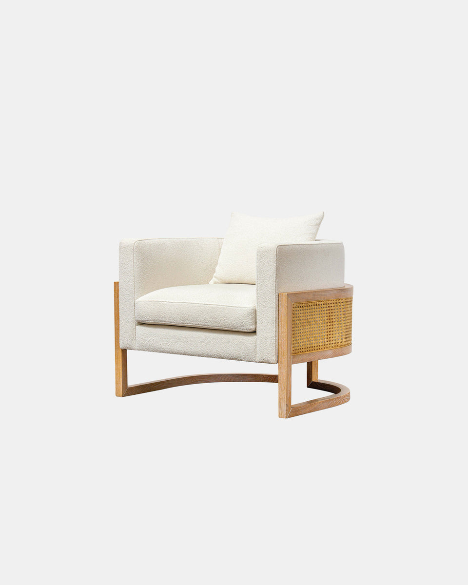 JULIUS CANED ARMCHAIR