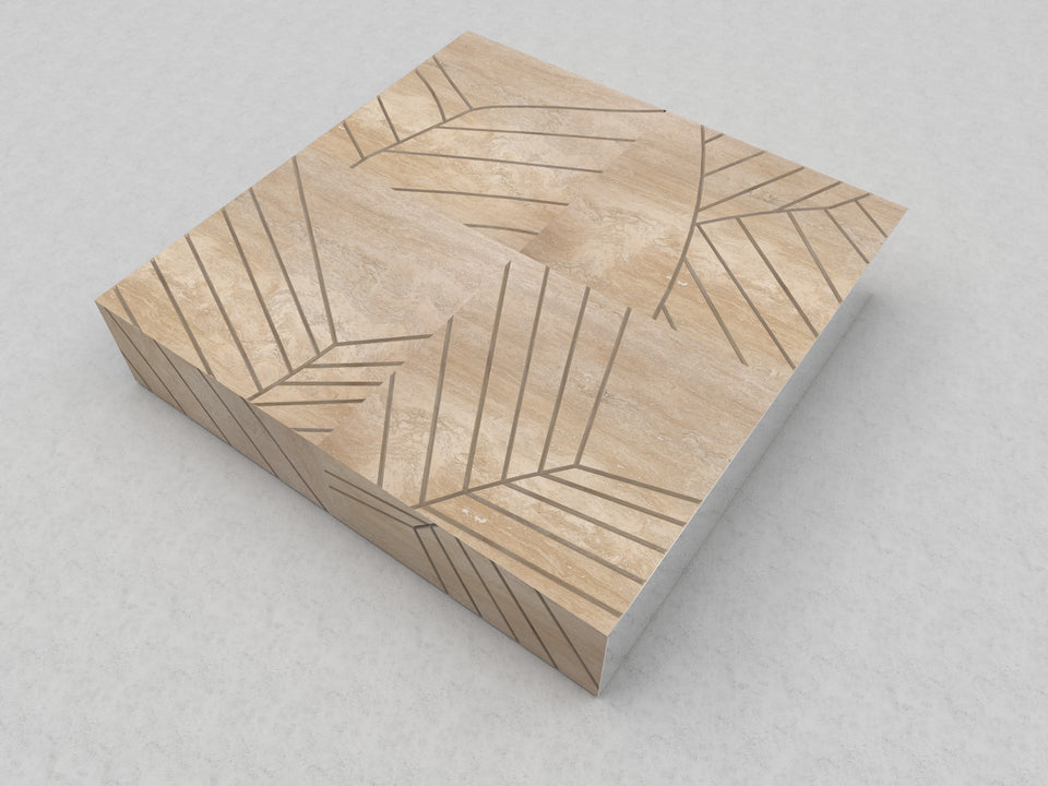 FOGLIE TRAVERTINE S25 - 120