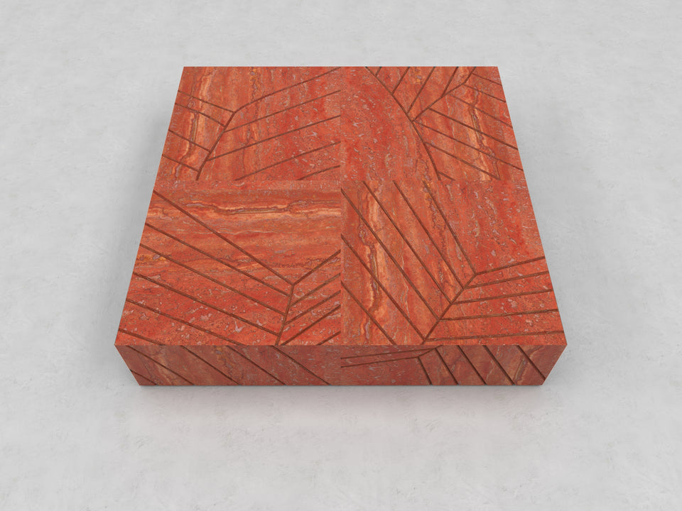FOGLIE TRAVERTINE RED S25 - 120