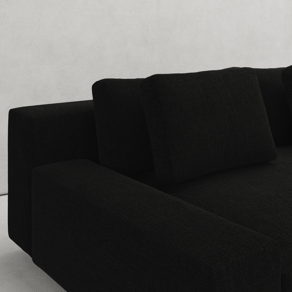 ELOISE SOFA IN BLACK