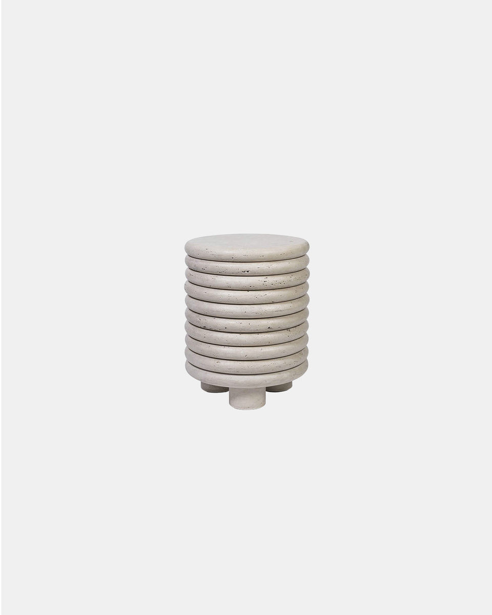 SCALA MARBLE ROUND STOOL