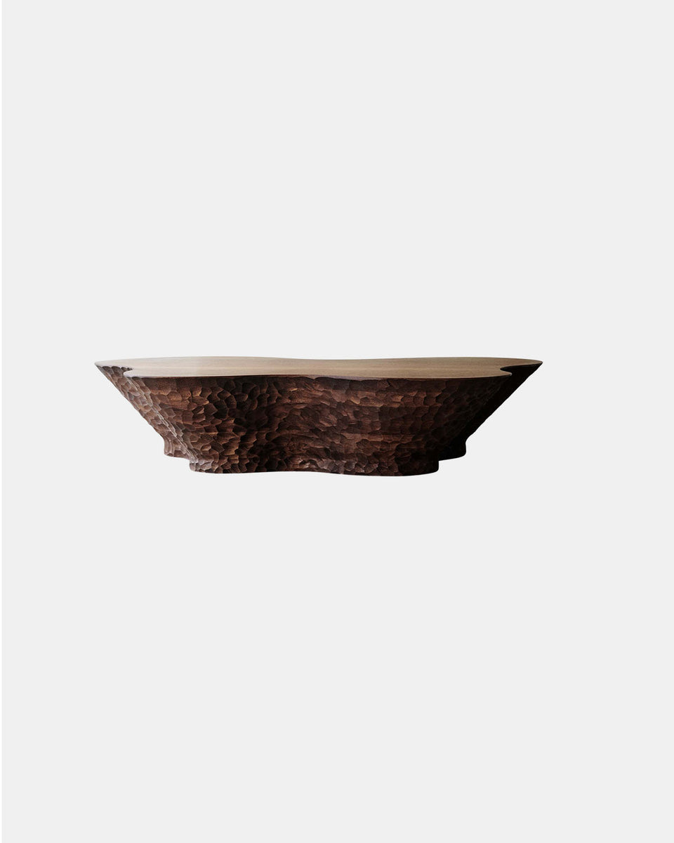 SSU CARVED COFFEE TABLE