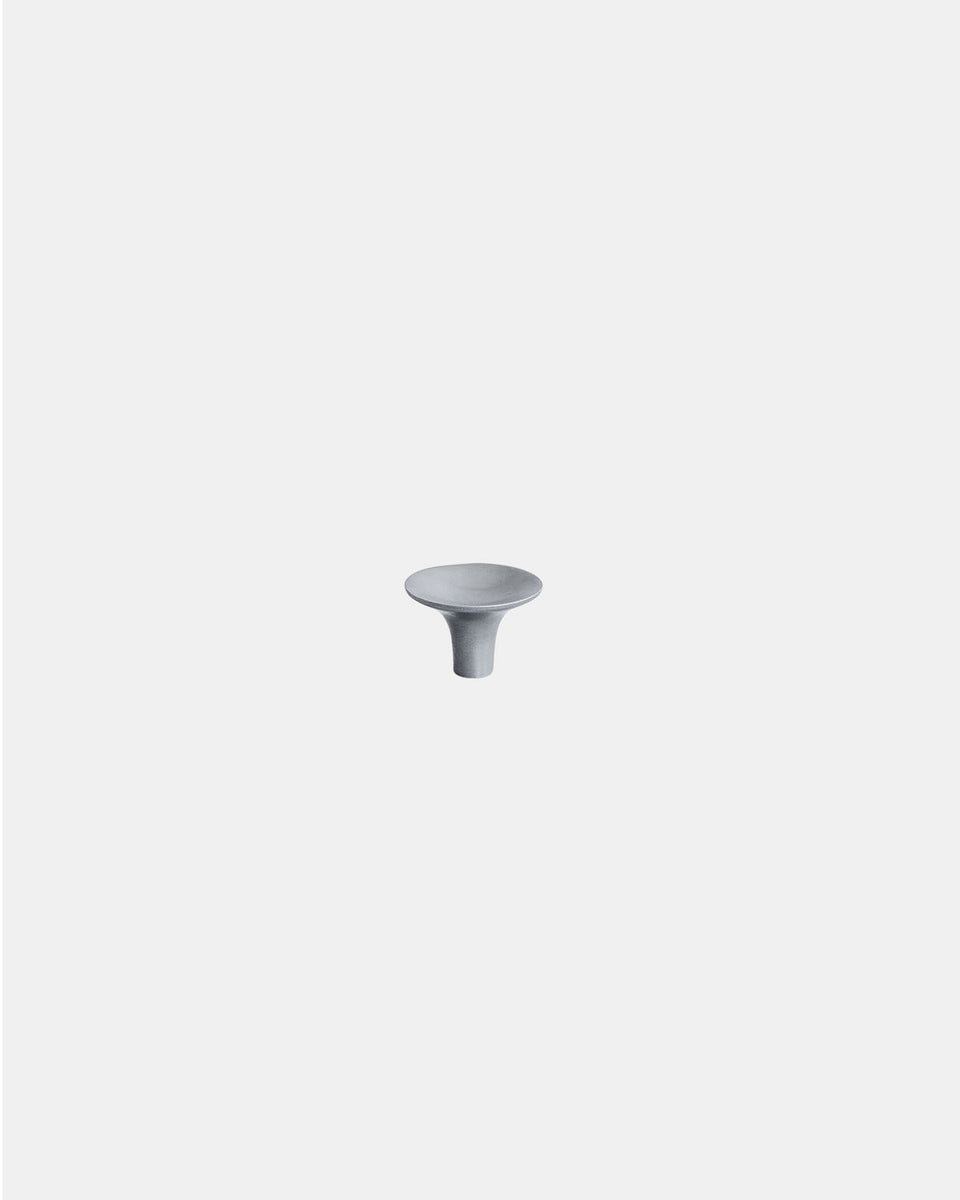 SET OF 2 HIHAT KNOBS MINI IN BRUSHED STEEL
