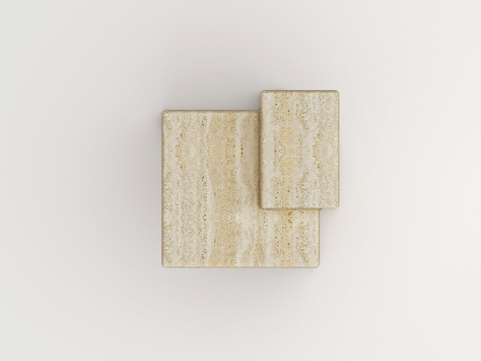TRAVERTINE CHIL Nº1 STOOL