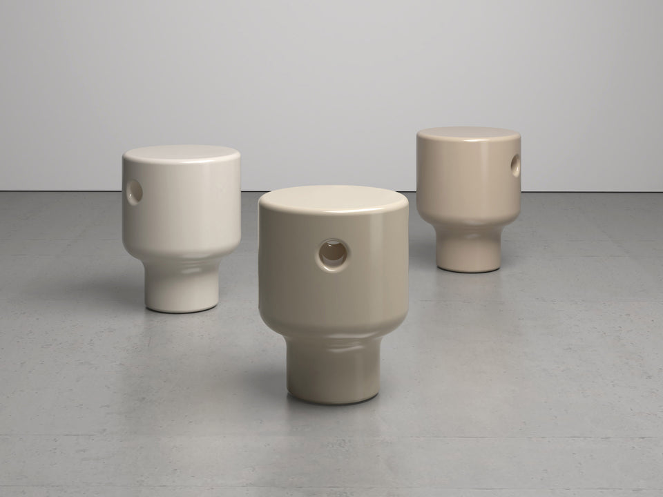 CERAMIC SILO STOOL