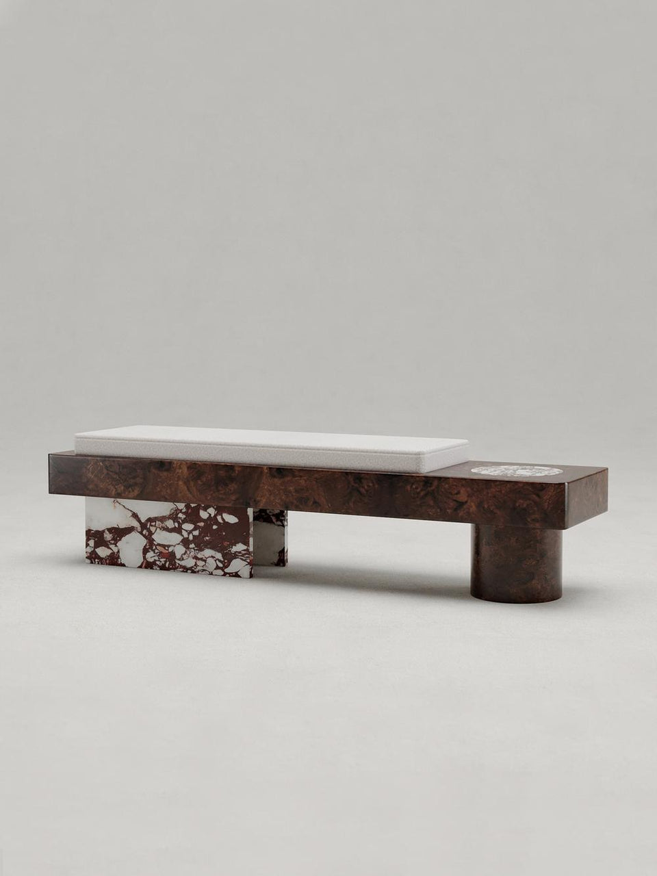 SALVANTE CALACATTA VIOLA MARBLE BENCH