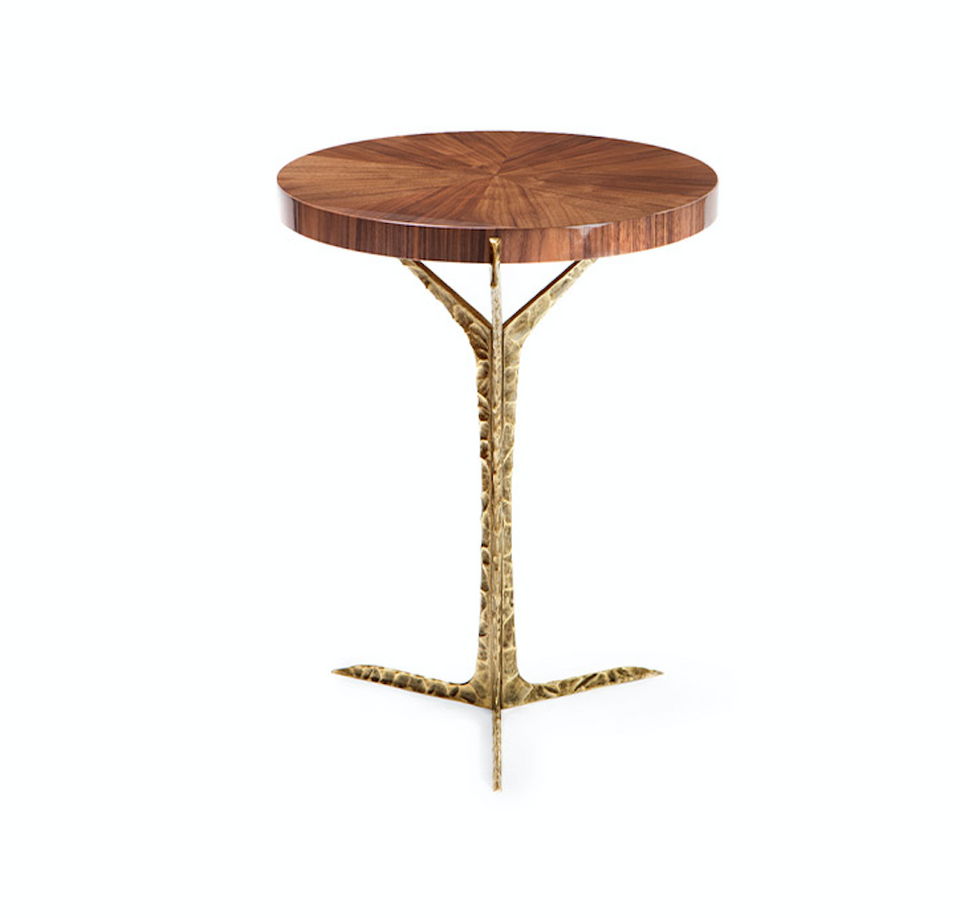 ALENTEJO WALNUT WOOD SIDE TABLE