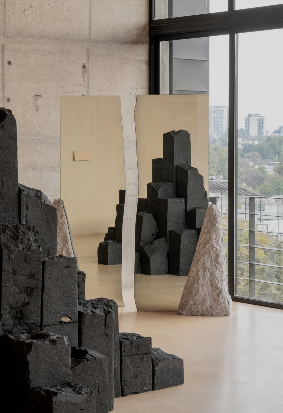 PYRUS PYRAMID ROCK INSTALLATION