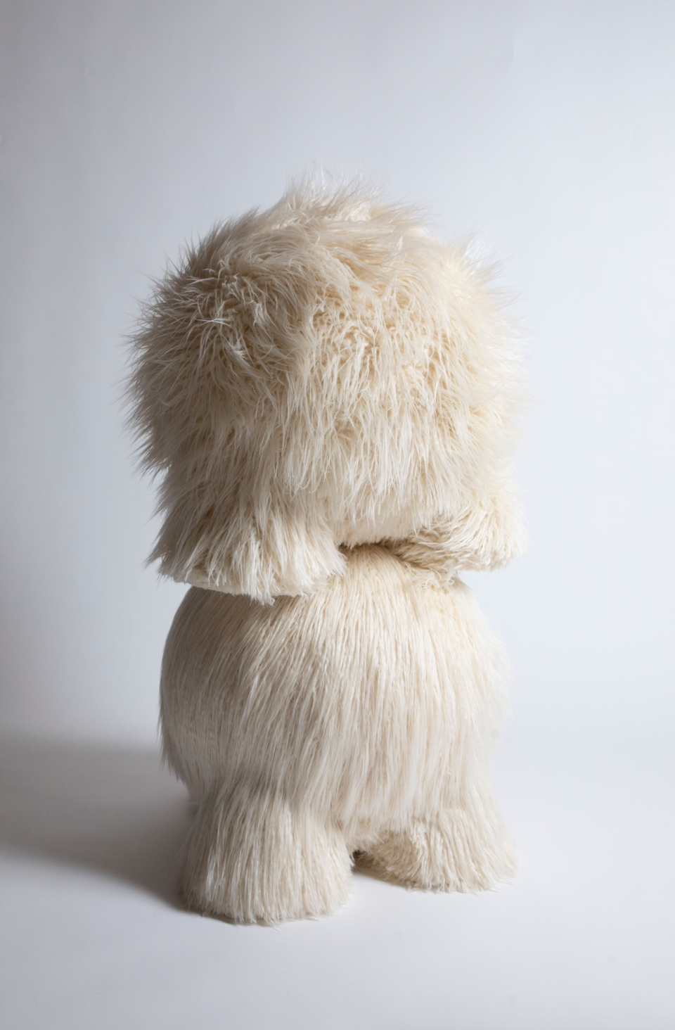 ATLAS MONGOLIAN FUR POUF