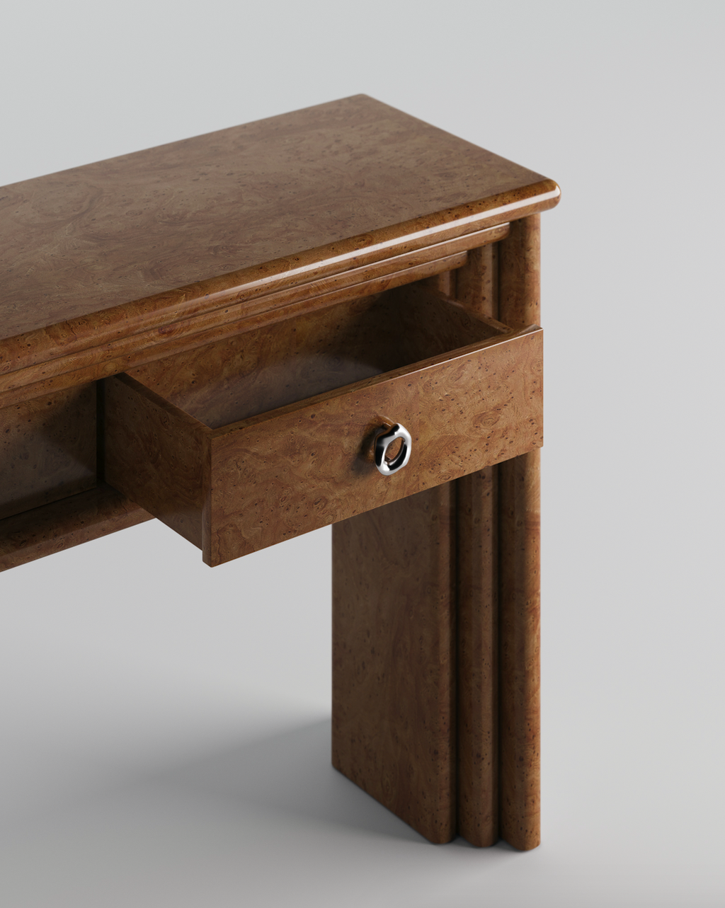 COLUMN ROOT WOOD CONSOLE – FREEMAN GALLERY