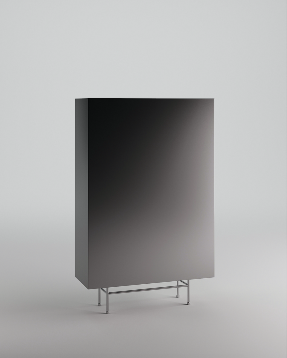 LOOP STAINLESS STEEL CABINET