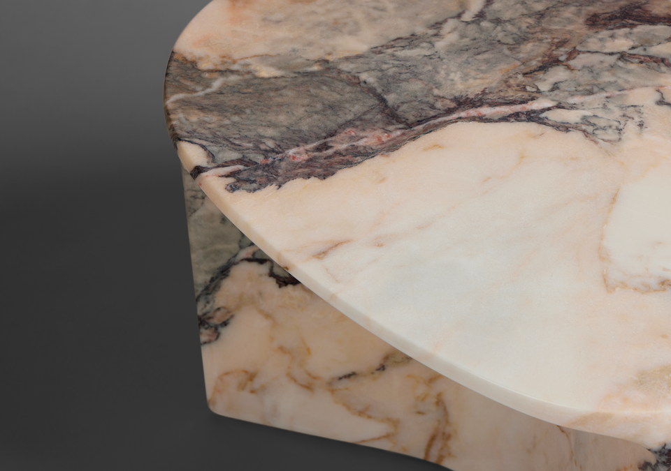 CARV CALACATTA VIOLA OCCASIONAL TABLE