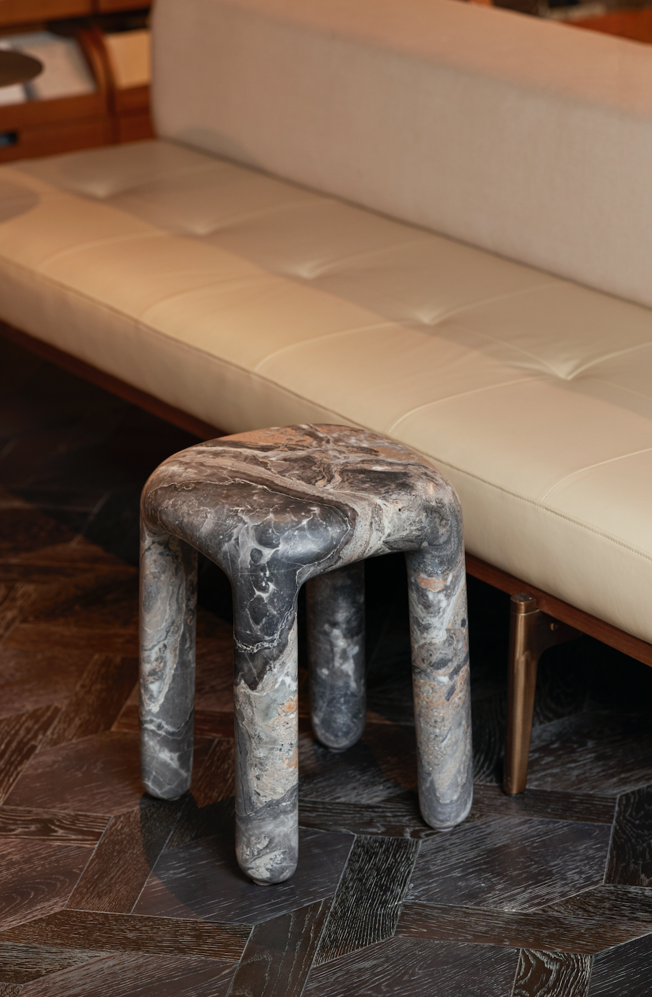 BOLD MARBLE SIDE TABLE