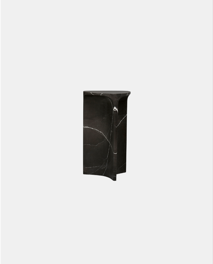 CARV NERO MARQUINA SIDE TABLE