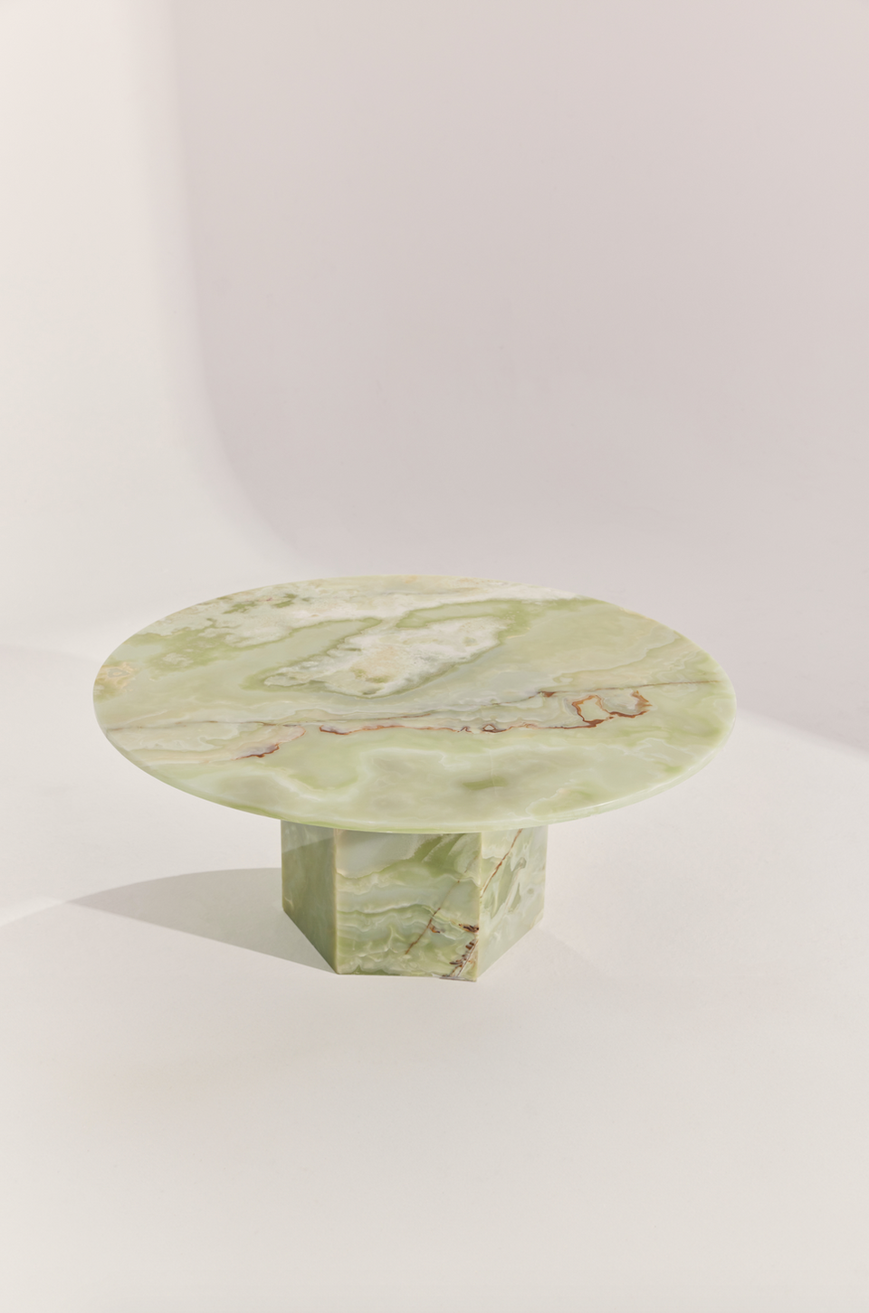 TAFFY GREEN ONYX COFFEE TABLE