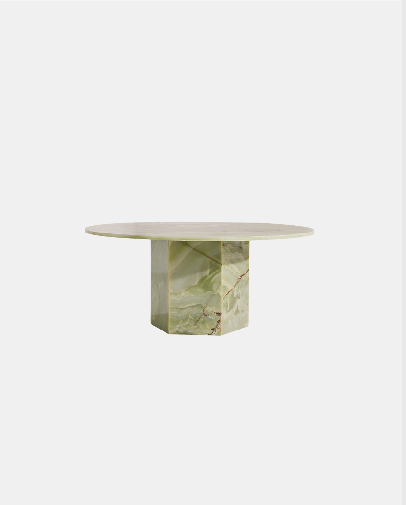 TAFFY GREEN ONYX COFFEE TABLE