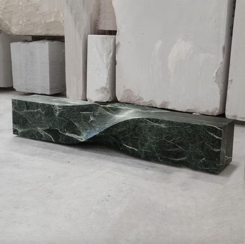 SOUL BENCH GREEN MARBLE