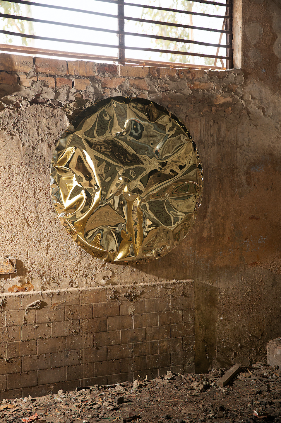 RAME GOLD WALL SCULPTURE