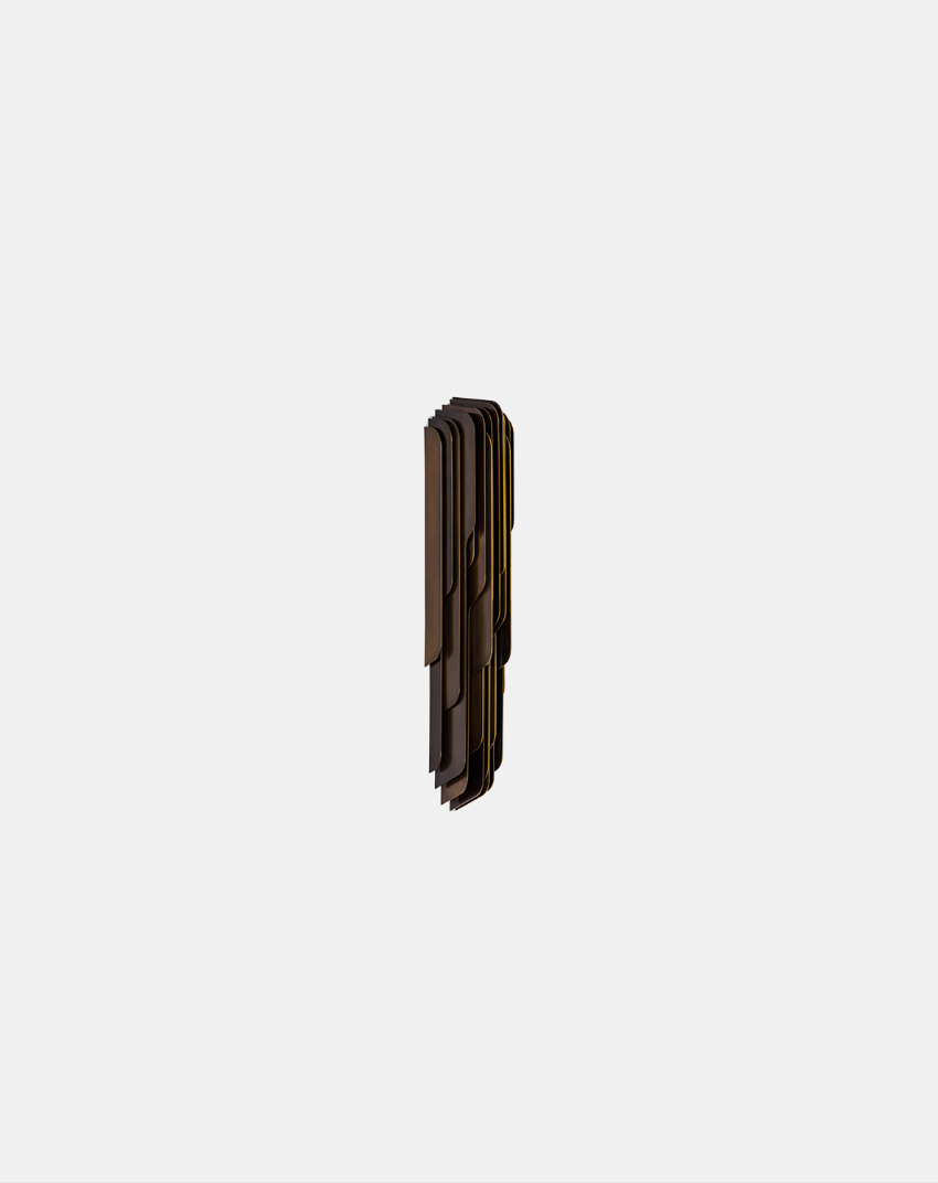 WESLEY DARK BRONZE SCONCE