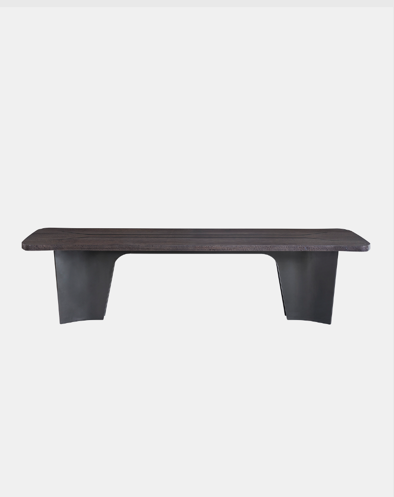ELYSIAN METAL BASE WITH SUBTOP DINING TABLE
