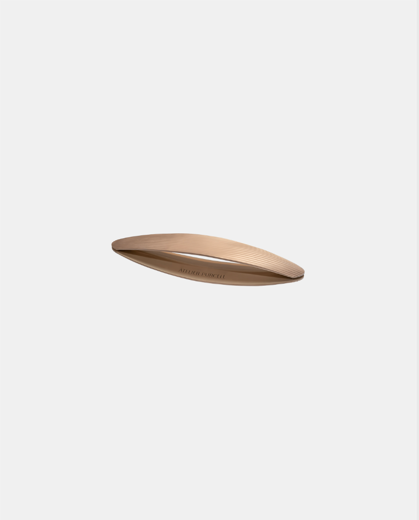 COSTAE BRUSHED BRONZE TRAY