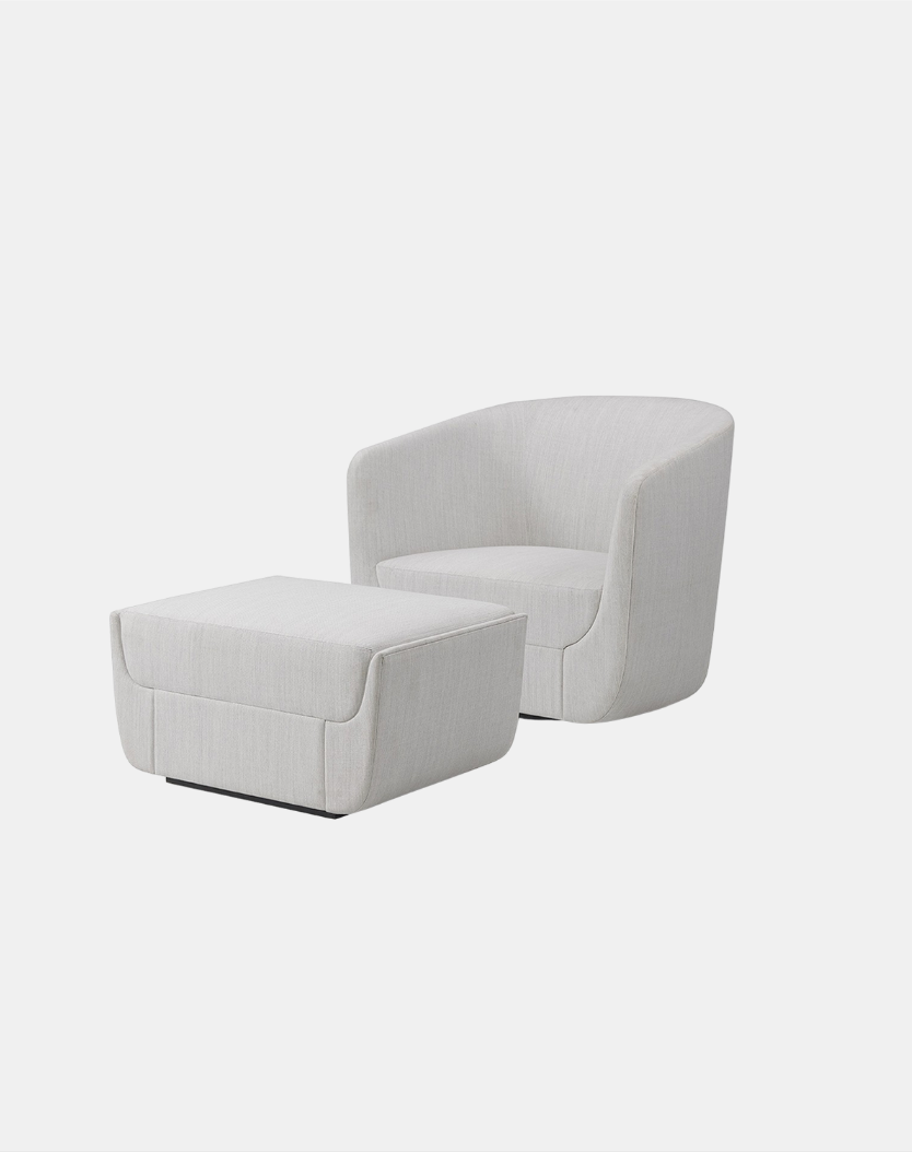 CLASP LOUNGE CHAIR & OTTOMAN