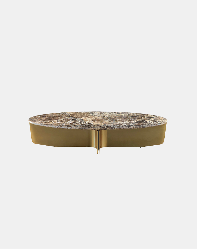 BOW EMPERADOR BROWN COFFEE TABLE