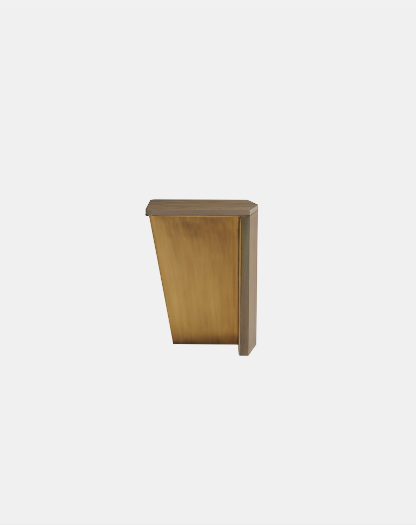 AEGIALIA BRONZE SIDE TABLE