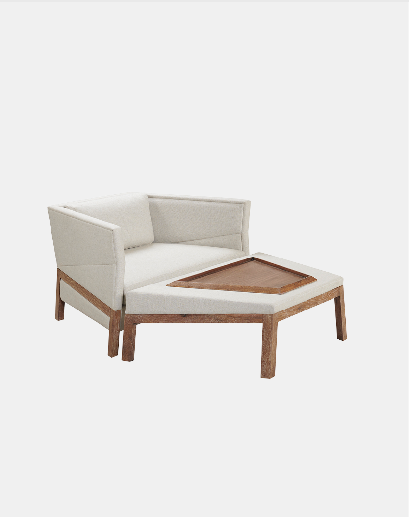 BIAS LOUNGE CHAIR AND OTTOMAN