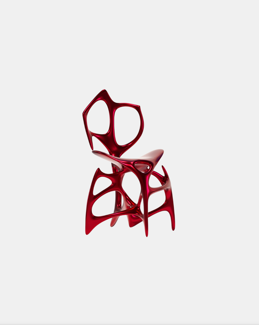 SHINY RED CHAIR