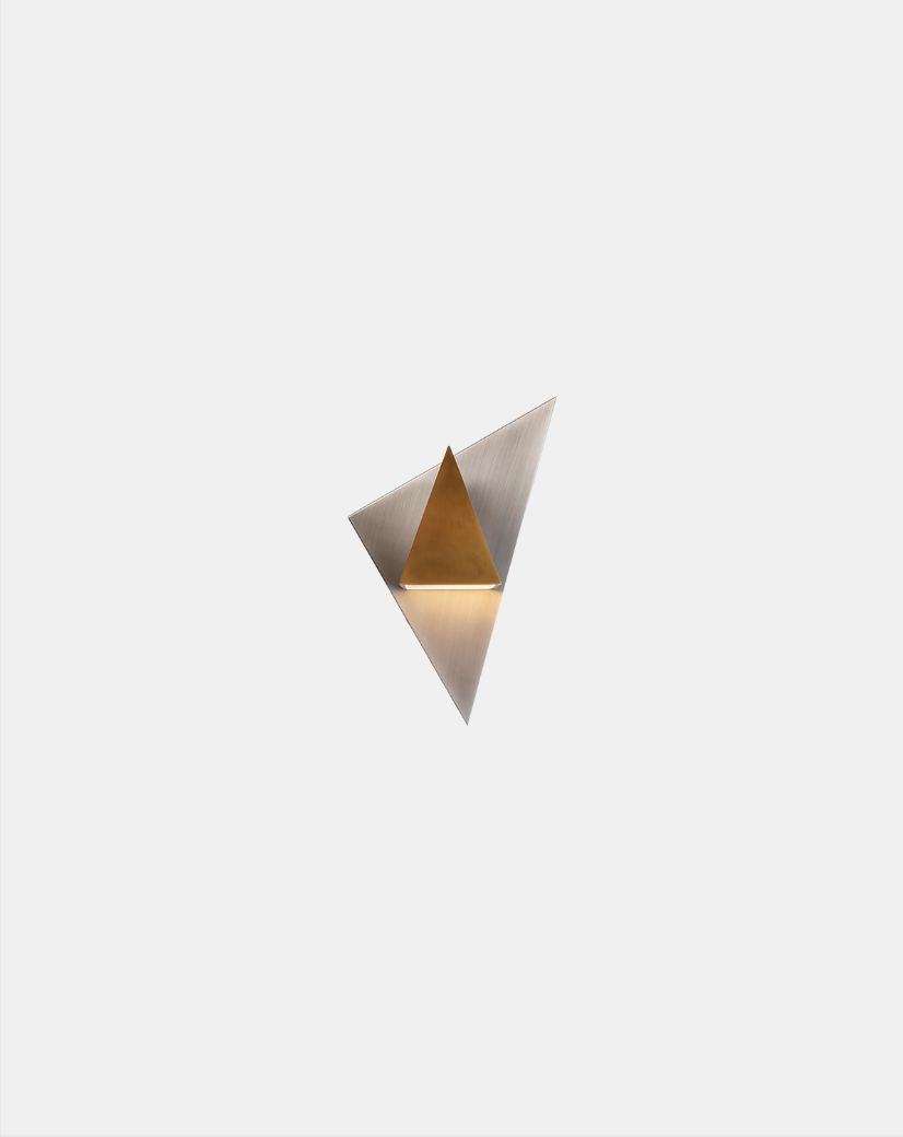 TRIANGULAR PRISM II WALL LIGHT