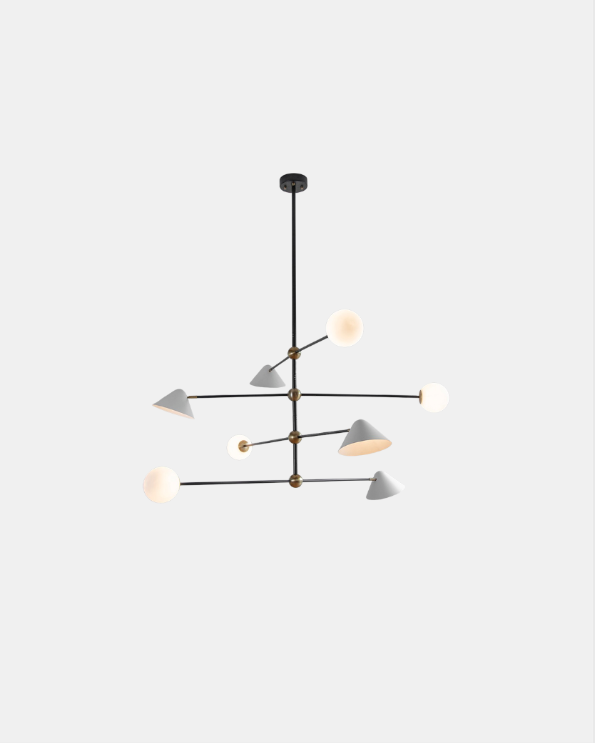BALL AND SHADE PENDANT LIGHT