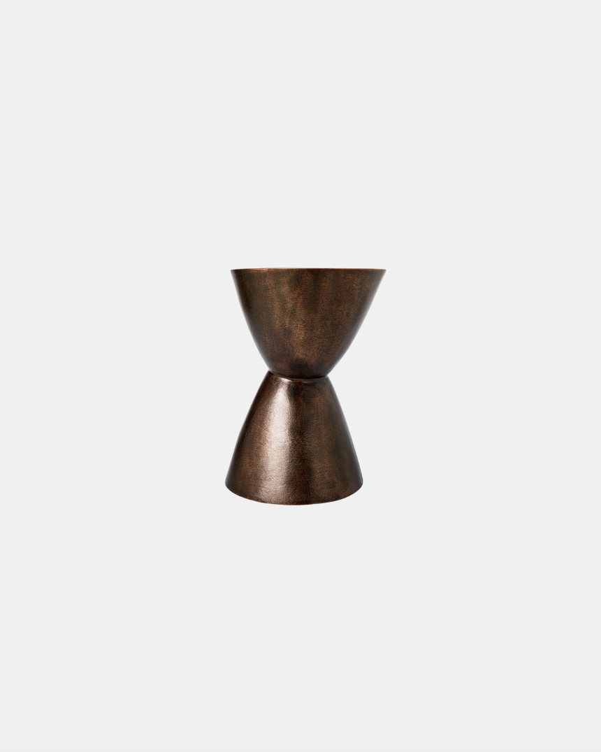 QUARK ONE BRONZE SIDE TABLE