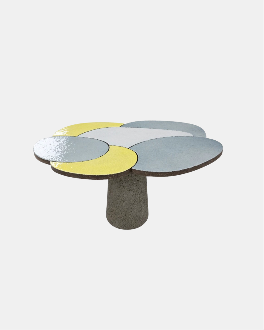 ETNA STONE ROUND TABLE