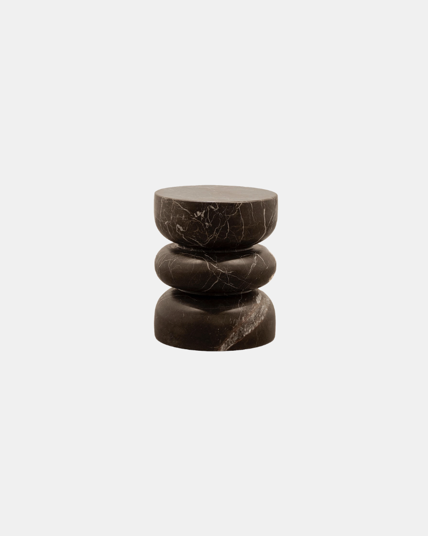 NERU TOTEM 3 BLACK MONTERREY STOOL